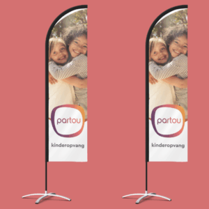 Beachvlag 800 x 2200 - Kinderen
